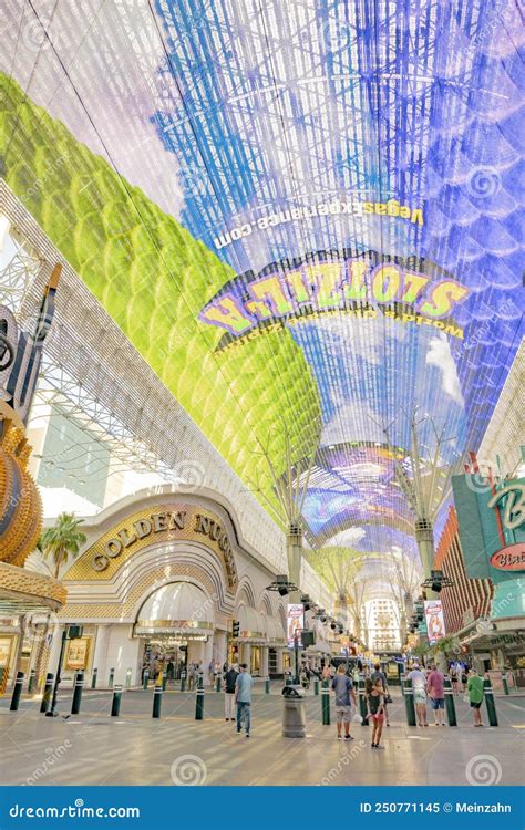 People Enjoy Visiting Fremont Street Experience In Las Vegas The Old