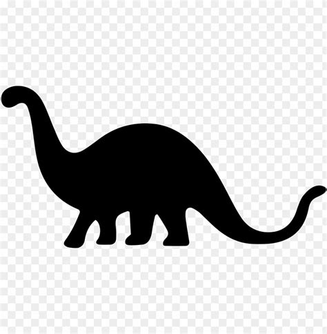 Baby Dinosaurier Silhouette