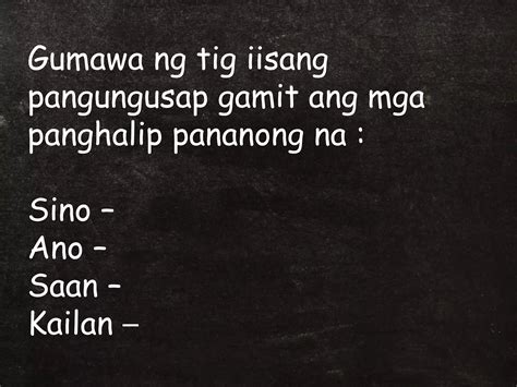 Panghalip Pananong Ppt