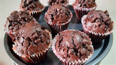 Cara Membuat Muffin Coklat Youtube