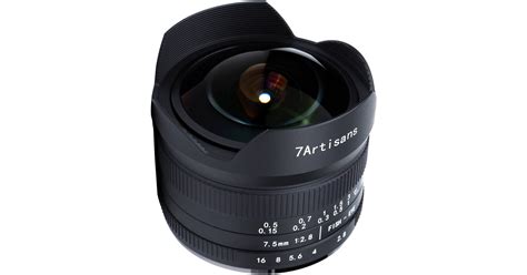 7artisans Photoelectric 7 5mm F 2 8 II Fisheye Lens A305B II B H