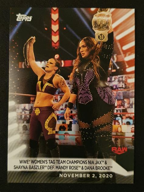 2021 Topps WWE Womens Division Base Matches Moments 089 WWE