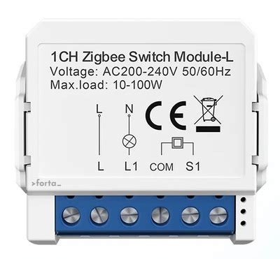 MINI moduł ZigBee przekaźnik dopuszkowy Tuya bez N 12287286209