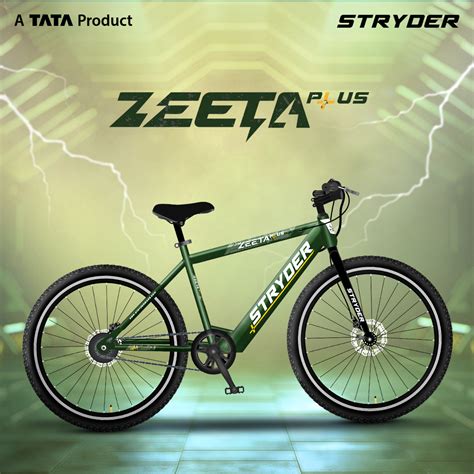 Tatas Stryder Zeeta E Bike Launched In India At Rs 32995 Maxabout News