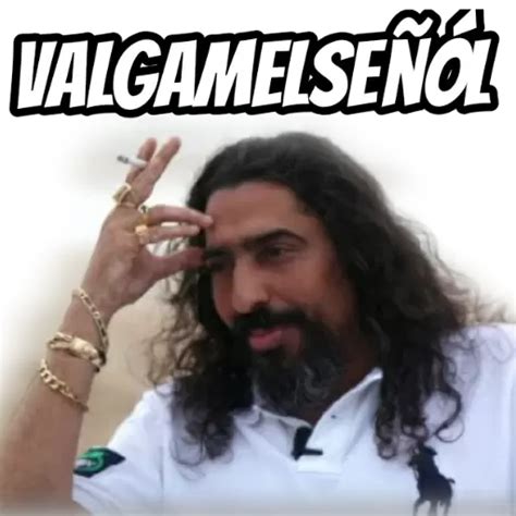 Sticker Válgame señor PNG DescargarStickers