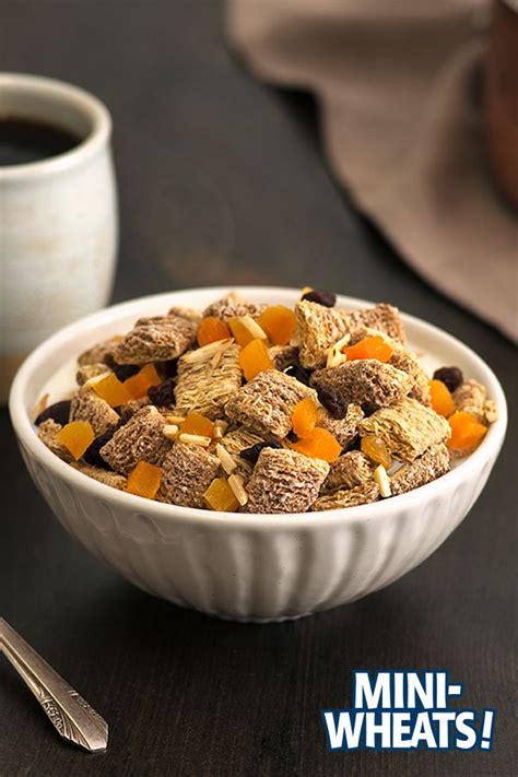 Hot Mini Wheats® Maple Cereal With Dried Fruits And Nuts