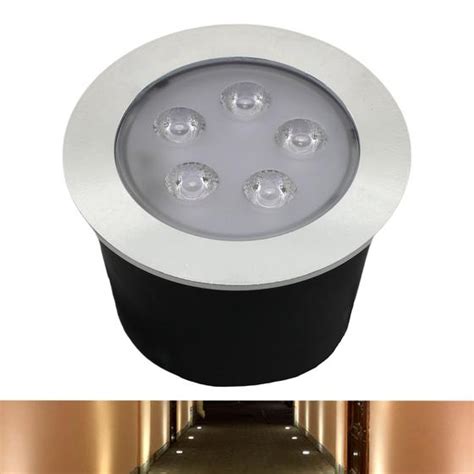 Balizador Spot Led Embutir Ch O Piso Jardim W Ip Quente Ry