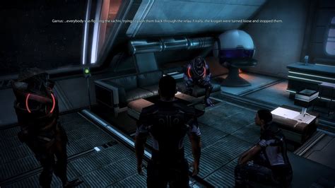 Mass Effect 3 Male Paragon 157 Act 2 After Lesuss Garrus And Javik Youtube