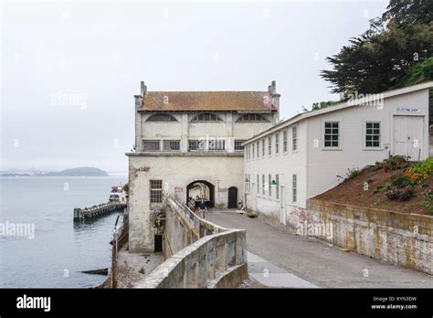 Alcatraz Electrical Repair and Military Dorm Guardhouse buildings ...