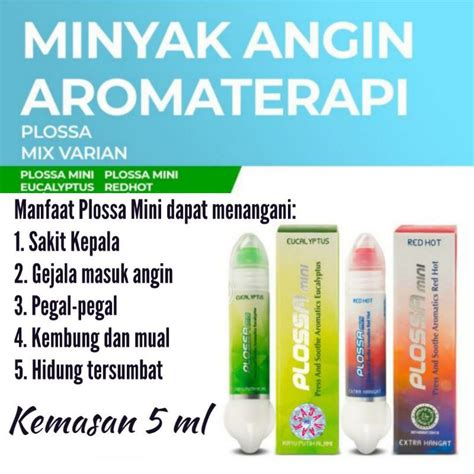 Jual Plossa Mini 5ml Shopee Indonesia