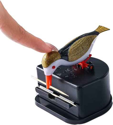 Amazon JKYP Bird Toothpick Dispenser Funny Portable Plastic