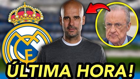 Guardiola Acaba De Confirmar Esta Brutal Noticia Para El Real Madrid