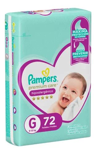 Pañales Pampers Care Plus Sin Género Grande Cuotas Sin Interés