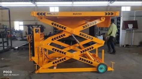 Hunter Hmsl Electric Hydraulic Scissor Lift Table Working Height