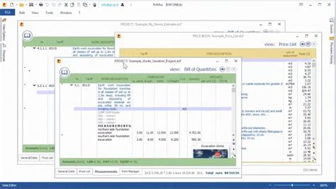 PriMus BIM For Construction Estimating Software