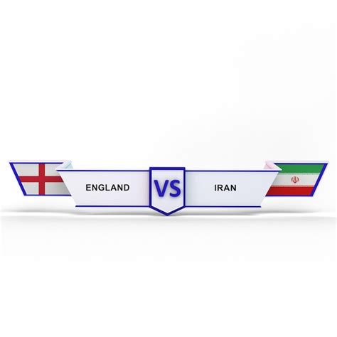 Premium Photo | England vs iran