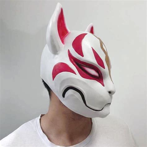 Drift Fortnite Latex Mask Costume Prop Halloween Party - GetLoveMall ...