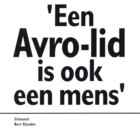 Een Avro Lid Is Ook Een Mens Jeroen van Merwijk的專輯 Apple Music