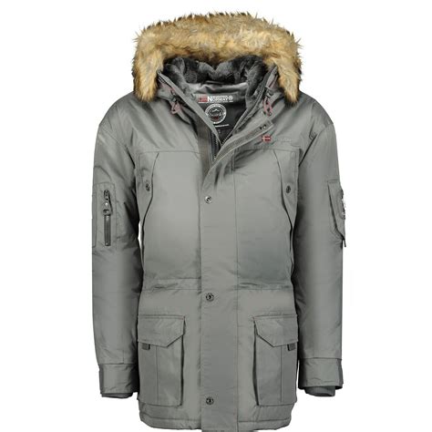 Geographical Norway Chaud Doublure Homme Alaska Veste Hiver Parka Wow