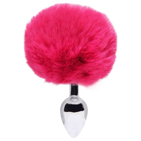 Plug Anal Aço Pompom Coelho Sexy Import Gall
