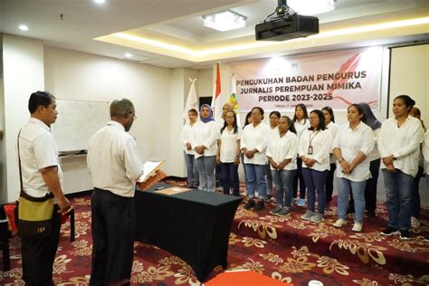 Badan Pengurus Jurnalis Perempuan Mimika Periode Resmi