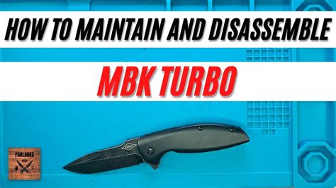 How To Maintain And Disassemble MBK Turbo Fablades Full Review YouTube