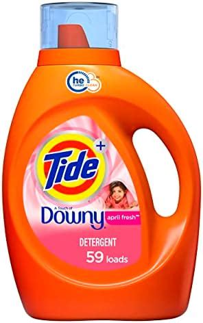 Amazon Tide Plus A Touch Of Downy Liquid Laundry Detergent April