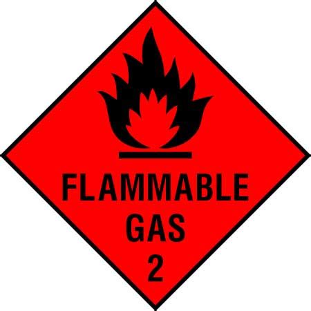 Flammable Gas Sign Hfe Signs Banners