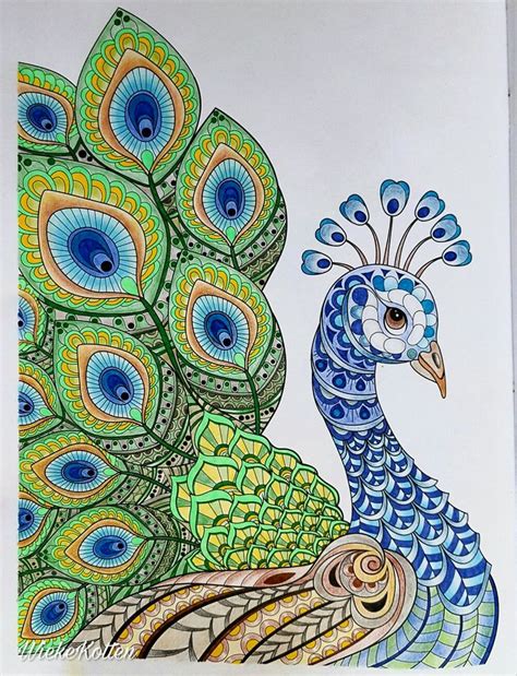 Peacock Mandala Drawing