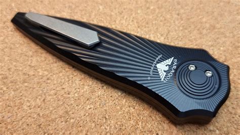 PARAGON WARLOCX TSB B SG S Microtech Knives