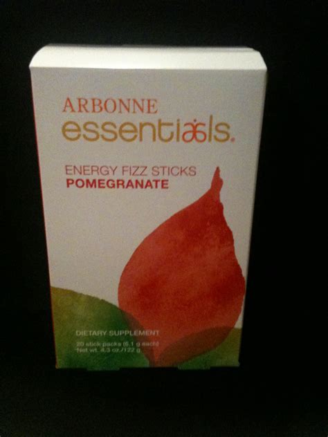 Arbonne Energy Fizz Sticks Pomegranate Full Size Jones Cool Delights