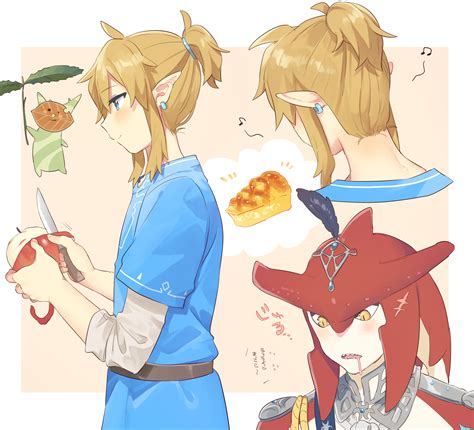 Link Korok And Sidon The Legend Of Zelda And 1 More Drawn By Ttanuu