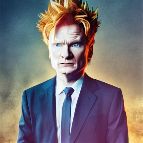 Super Saiyan Conan Obrien Midjourney Openart