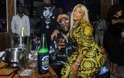 Burna Boy Stefflon Don Share Passionate Kiss On The Street