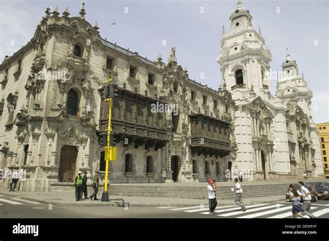 Archbishops Palace With XVIIth Century Balconies And Baroque Style And