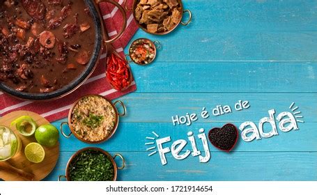 Brazilian Feijoada Food Written Dia De Foto Stock Shutterstock