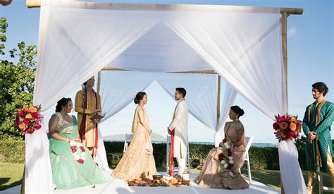 Wedding Of Reina And Alok At The Kahala Hotel And Resort