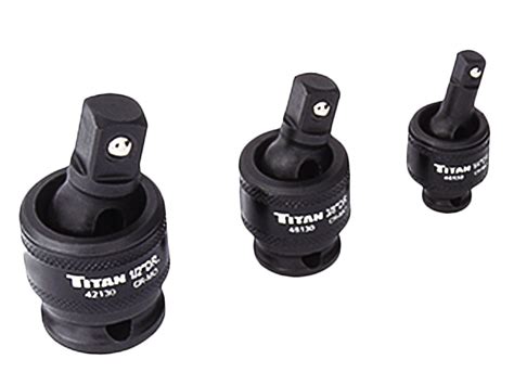 Save Huge On Titan 40160 3 Piece Impact Socket Universal Joint Set At