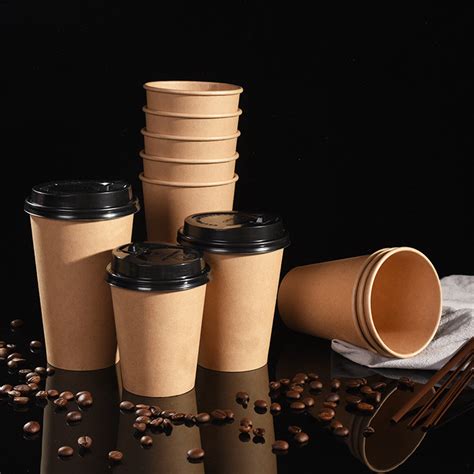 Disposable Coffee Cup 8oz 14oz 12oz 16oz 22oz Coffee Paper Cup Double