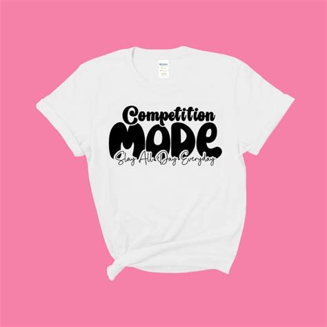 Girls Dance Competition Mode T Shirt Dancer Competition Top T For