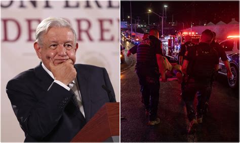 Para AMLO MC y Máynez no tienen la culpa del colapso en mitin de San Pedro