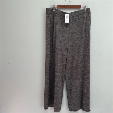 J Jill Pants Jumpsuits Jjill Wearever Full Leg Pants Knit Pull