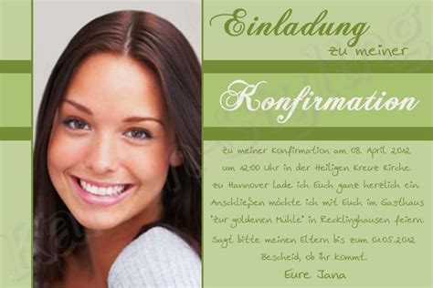 37 Wunderbar Vorlage Konfirmation Einladung Ideen Einladung