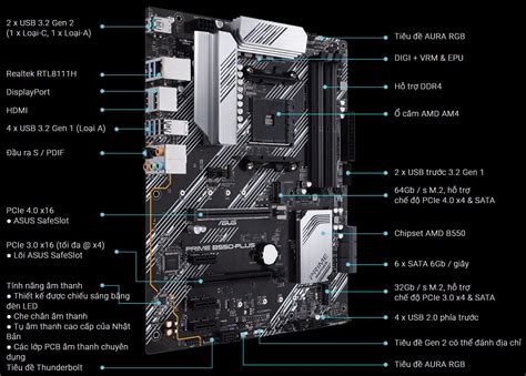 Mainboard ASUS PRIME B550 PLUS