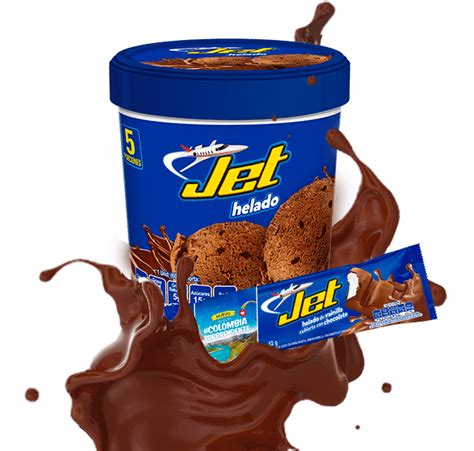 Helado Jet Chocolates Jet