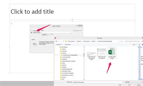 How To Put Excel File In Powerpoint Printable Templates