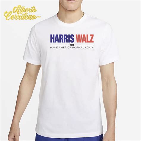 Kamala Harris Tim Walz 2024 Make America Normal Again Shirt