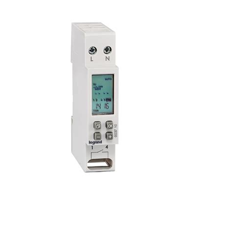 Programmable Time Switch With Digital Display Weekly 230 V 50 60