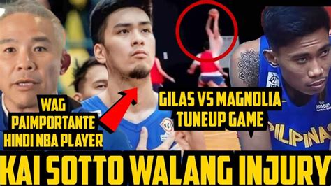 Pba Live Gilas Kai Sotto Hindi Nagsabi Ng Totoo Gilas Gilas Panalo