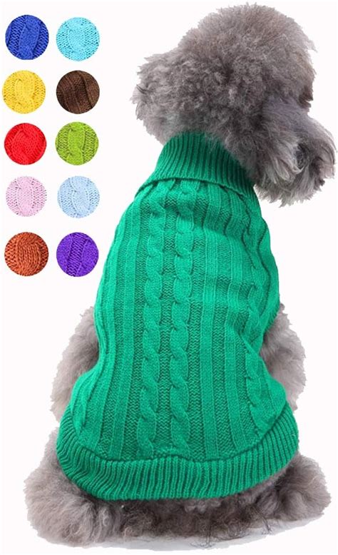 Dog Sweater Warm Pet Sweater Dog Sweaters For Small Dogs